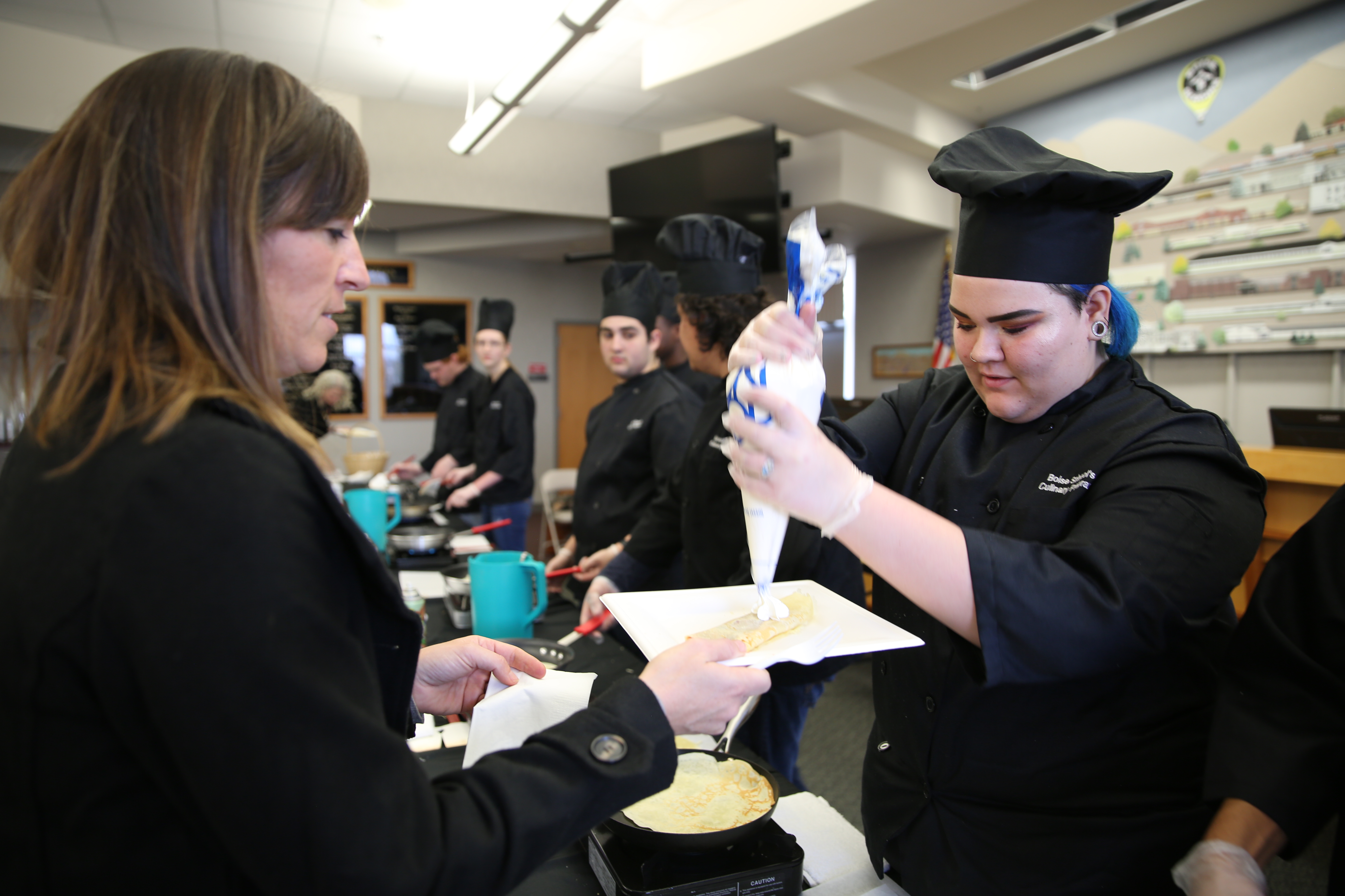 This is the image for the news article titled Culinary Arts Program Satisfies Students Hunger to Learn 