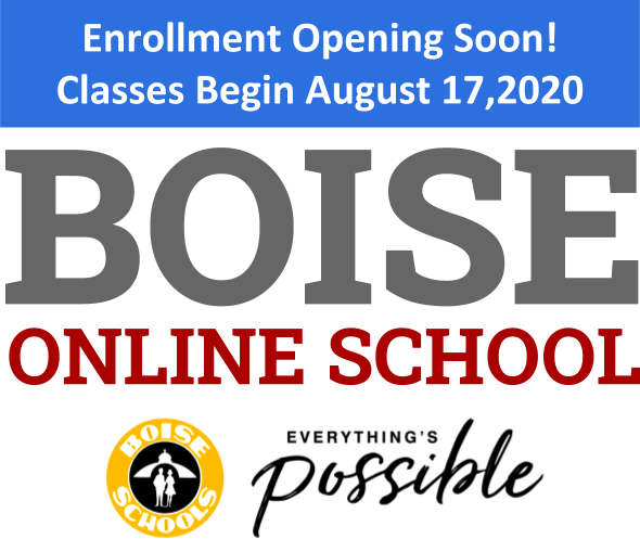 This is the image for the news article titled Fall Reopening: Announcing Boise Online Learning Program Option