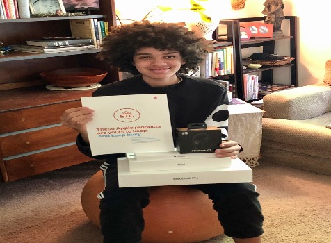 This is the image for the news article titled Borah Student Attends Apple Summer Camp