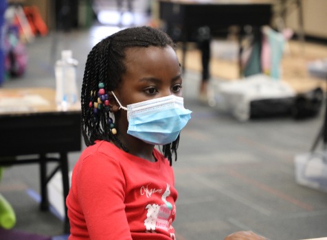 This is the image for the news article titled Students Begin Phased Return to Full-Time In-Person Learning