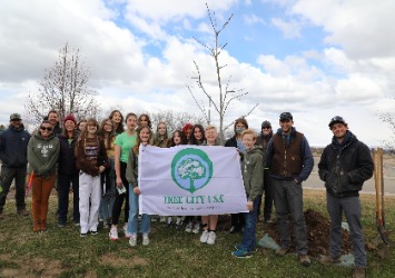 This is the image for the news article titled Earth Science Comes to Life for Students with Arbor Day Learning Activity This is the image for the news article titled Earth Science Comes to Life for Students with Arbor Day Learning Activity