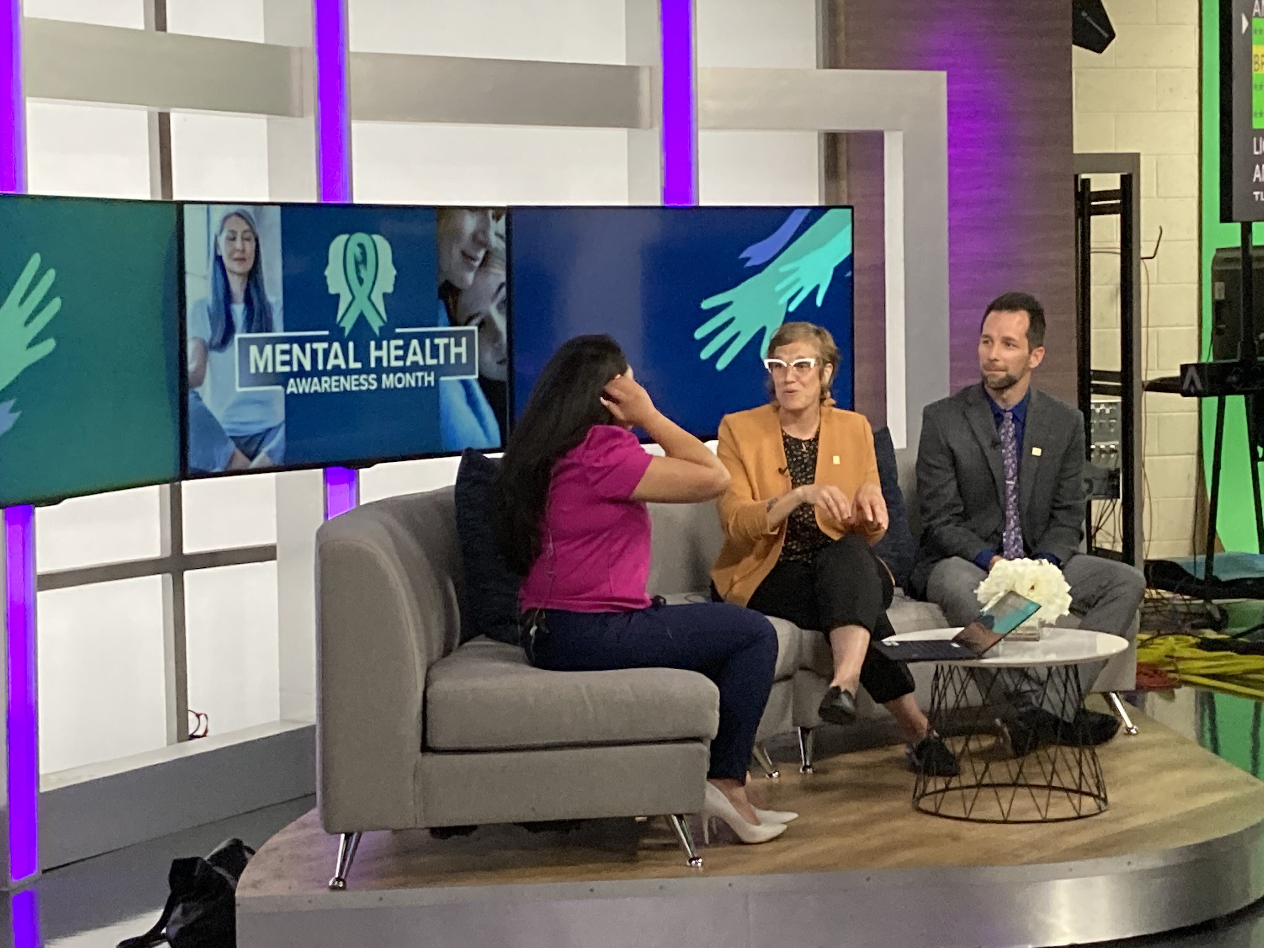 This is the image for the news article titled Mental Health Awareness Month: Supporting local students