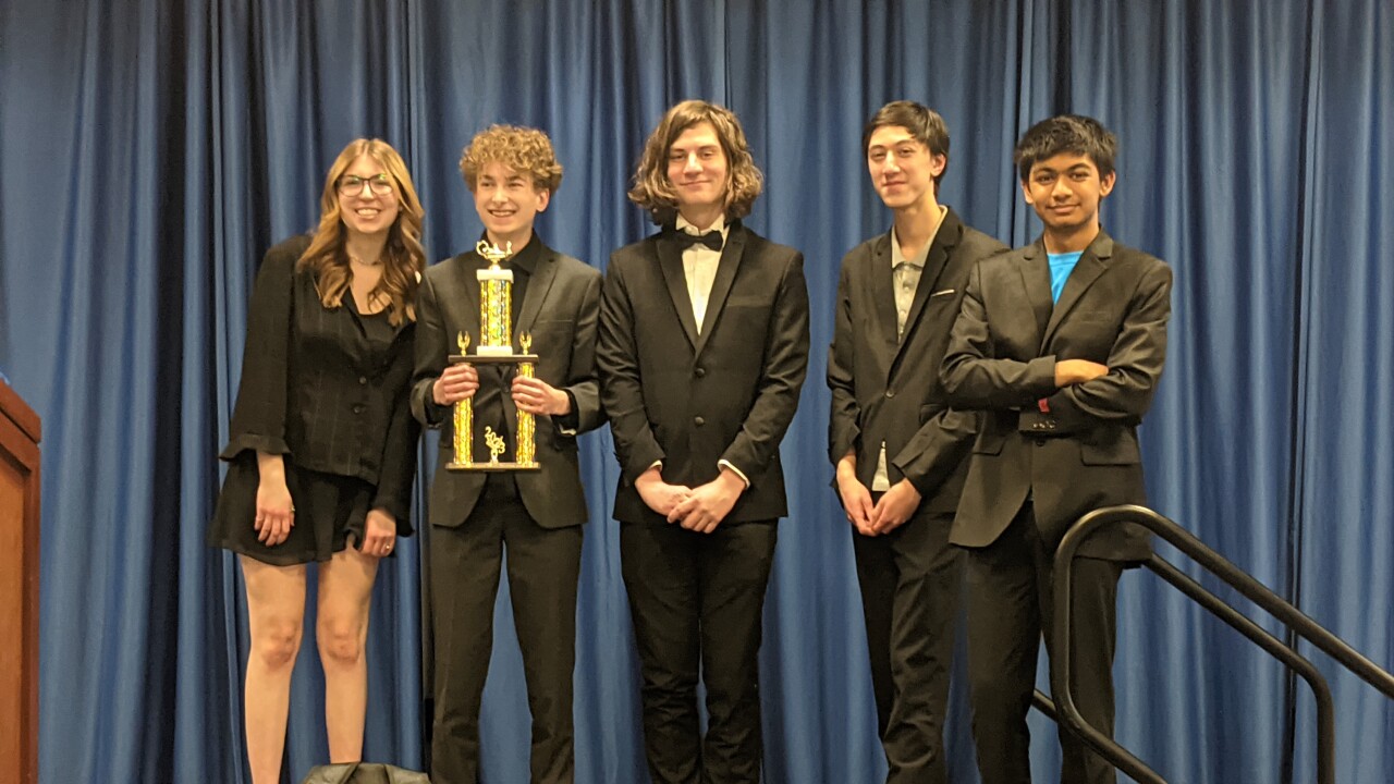 This is the image for the news article titled Timberline Team Advances to National Science Bowl This is the image for the news article titled Timberline Team Advances to National Science Bowl