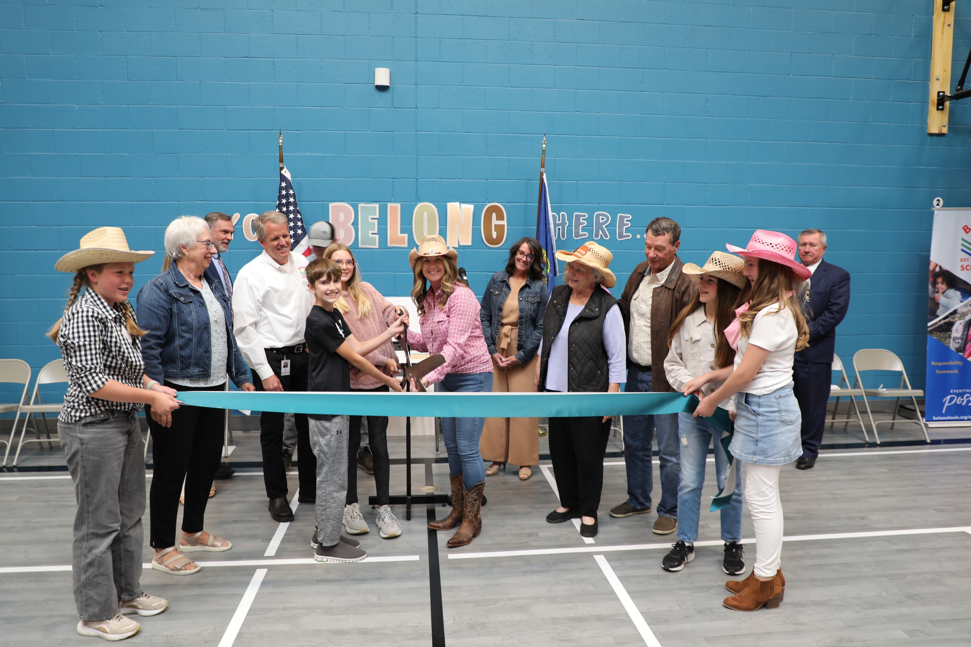 This is the image for the news article titled Boise School District Dedicates  Dallas Harris Elementary School