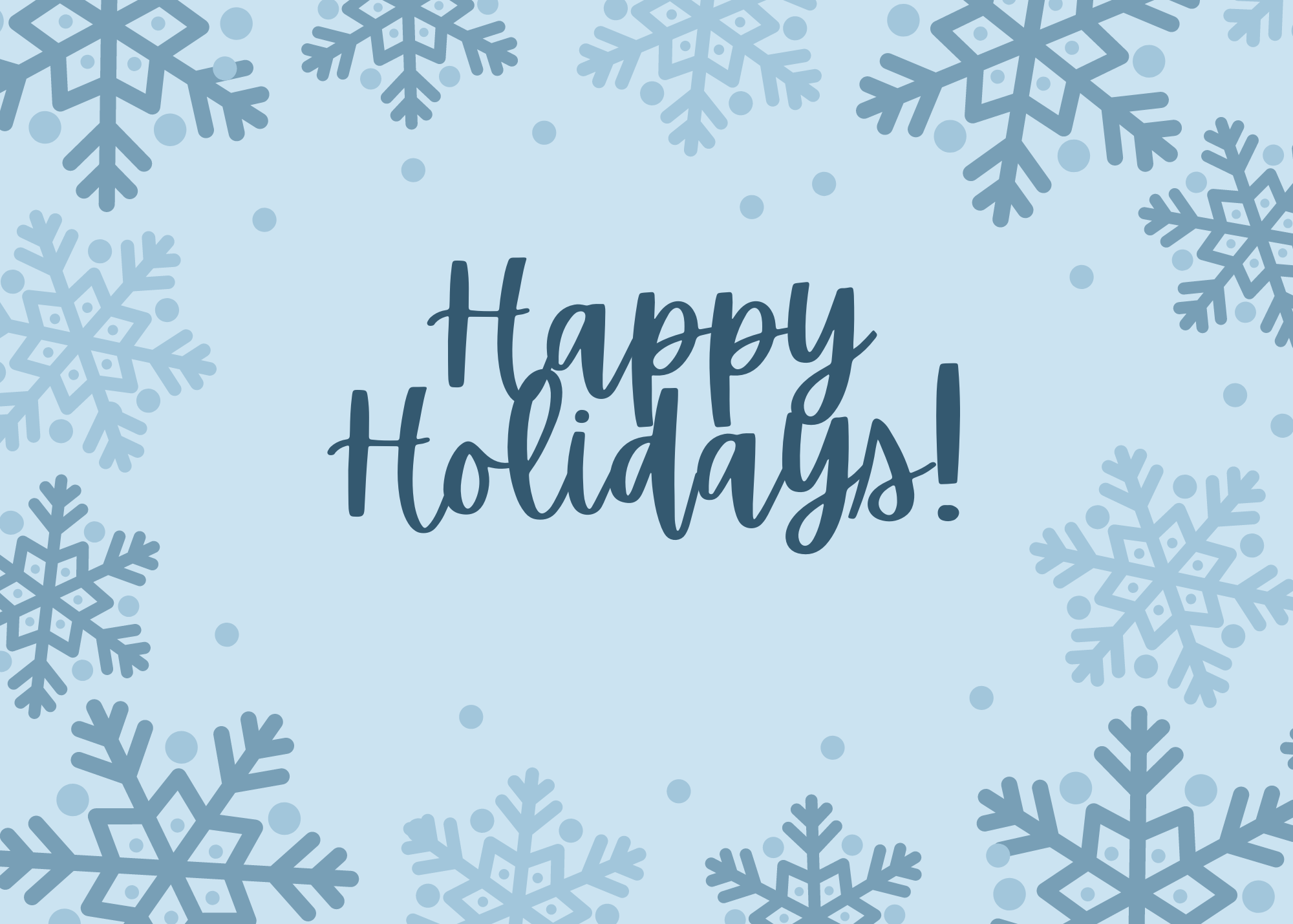 This is the image for the news article titled Happy Holidays from Boise School District Superintendency