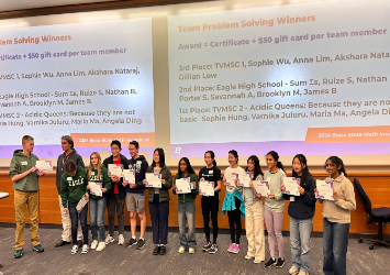 This is the image for the news article titled Treasure Valley Math & Science Sweeps Boise State Math Competition