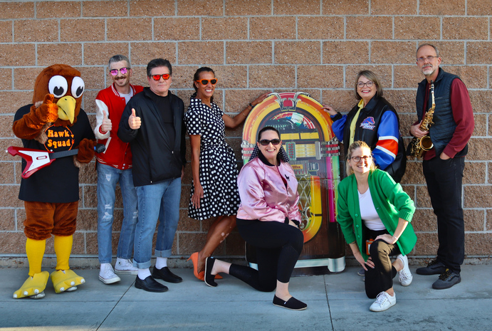 Staff At The Sock Hop!
