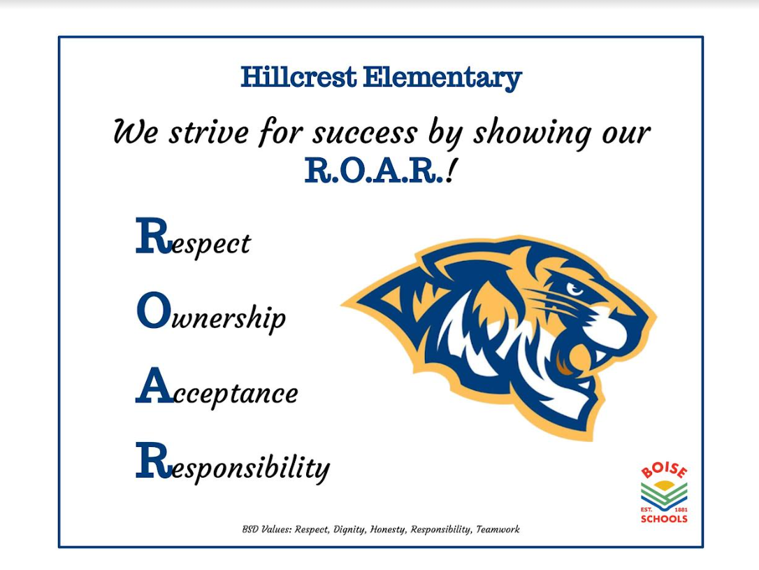 Hillcrest ROAR