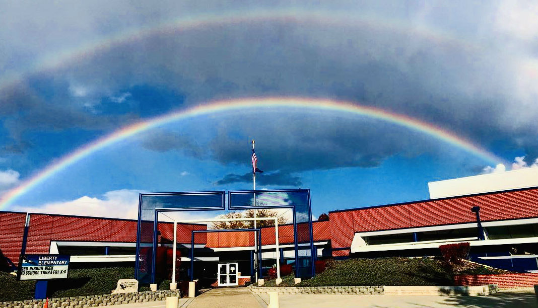 Rainbow over Liberty