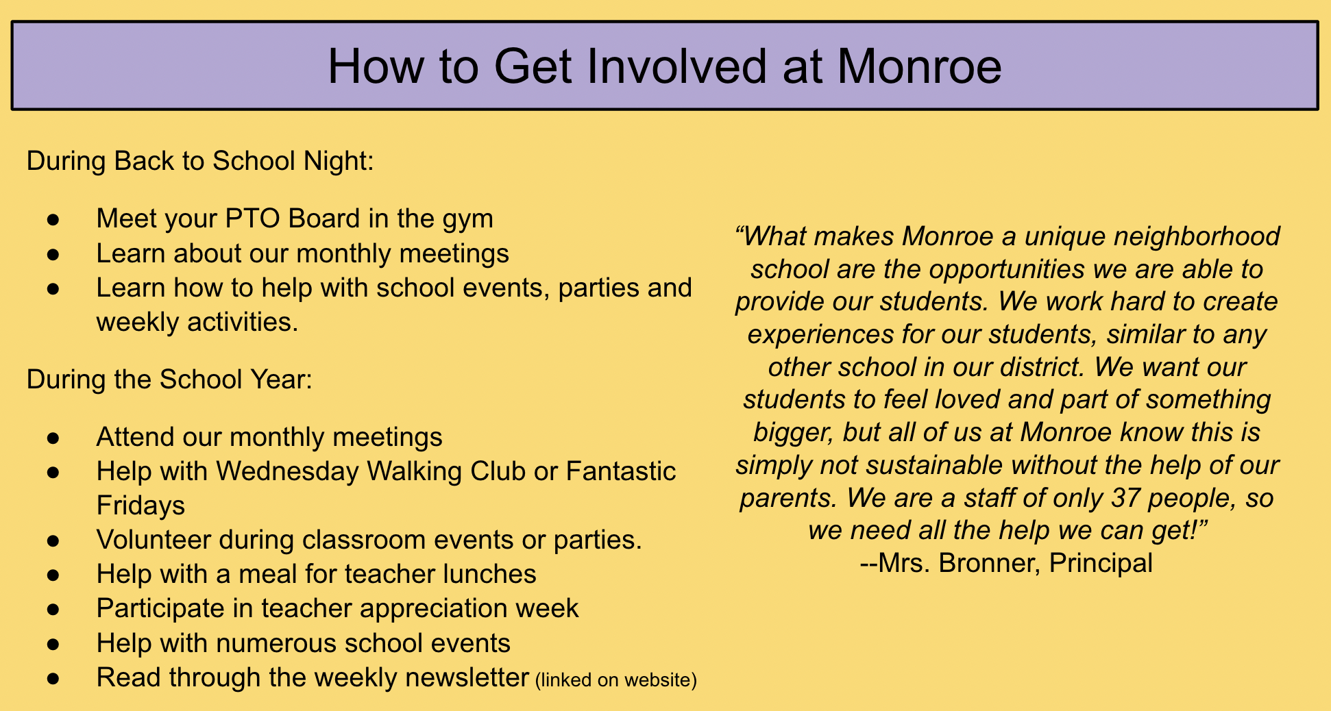 Monroe PTO