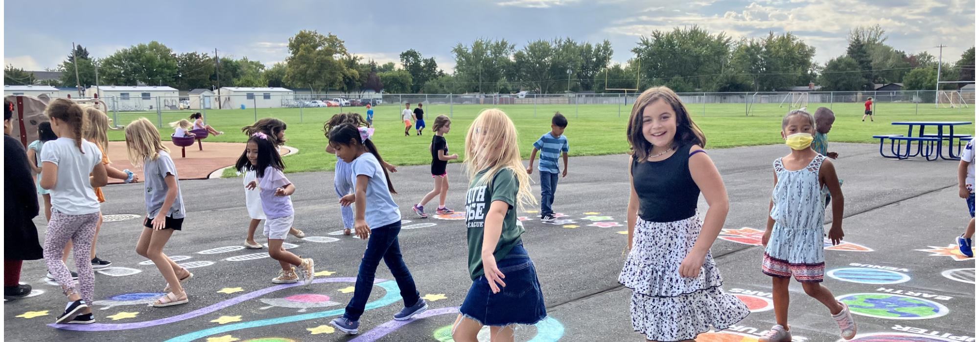 Playground Painting and Playing