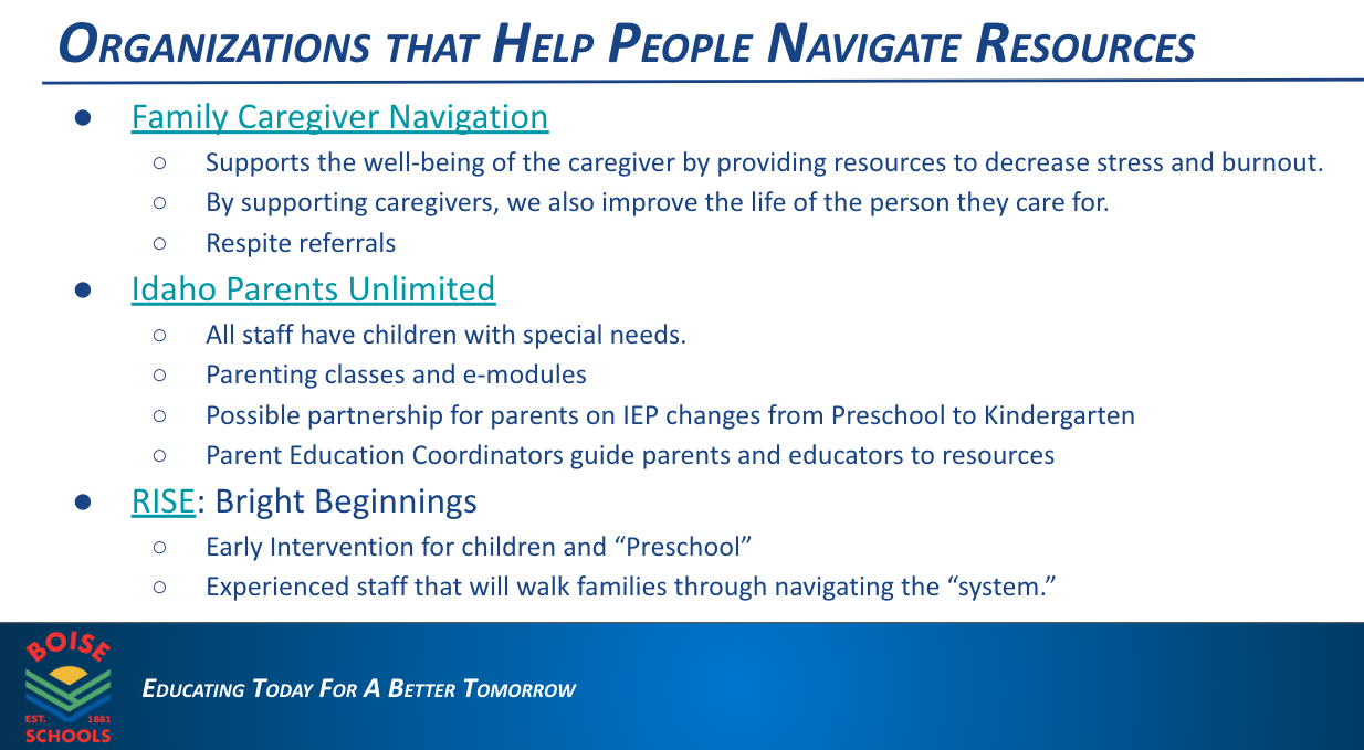 Organizations that Help Families