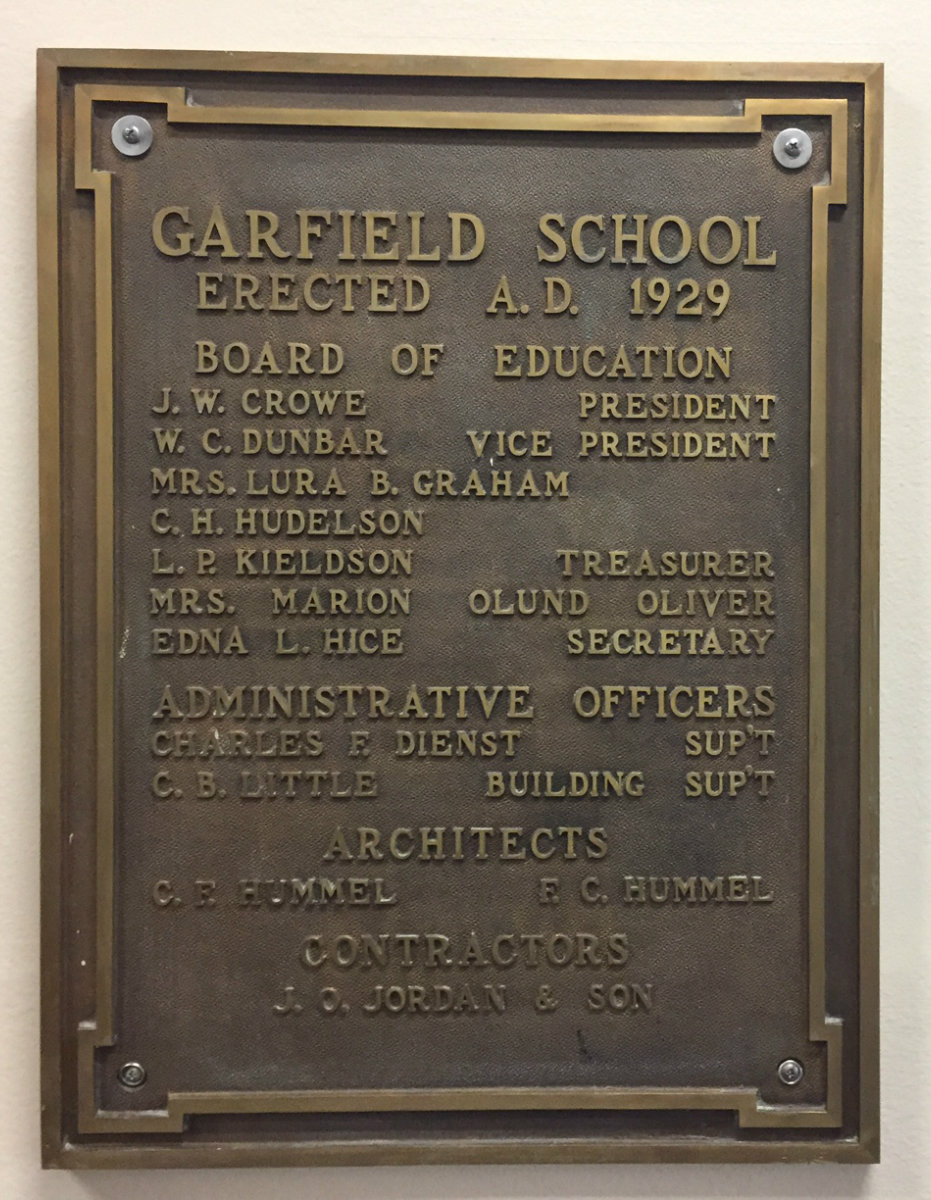 Garfield Plaque Garfield Plaque