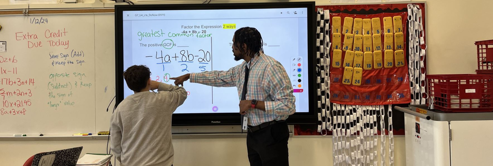 Teacher and Students