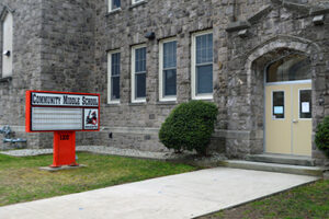 Exterior Shot of Community Middle School