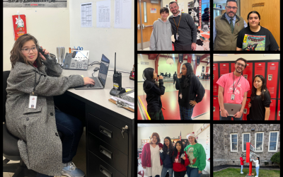 Students and Educators Swap Spots at Community Middle School