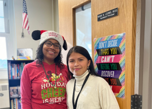 Lorena Reyes assumed the role of Assistant Principal, swapping spots with Ms. Leunig.