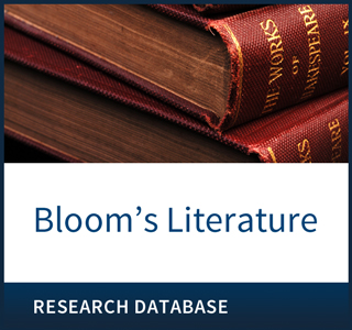 Bloom's Literary Reference Online | East Brunswick Public Library