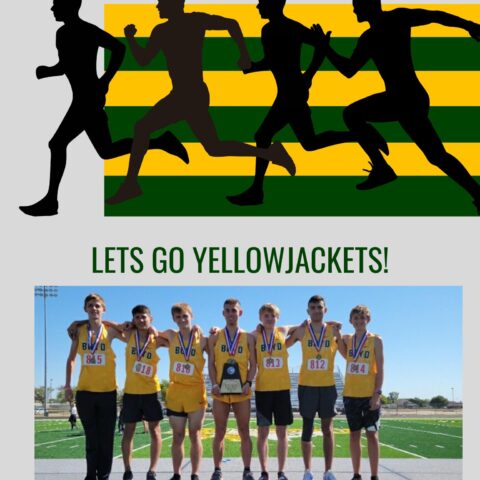 regional track team flyer