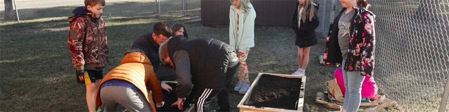 Preparing  garden beds