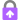 Purple padlock