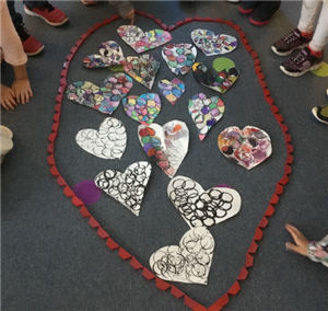 pattern block heart 