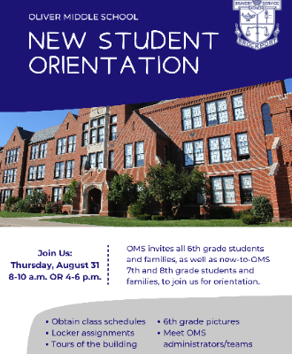  OMS orientation flyer