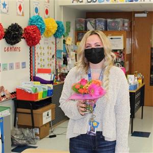 Ginther teacher receives Golden Apple Award