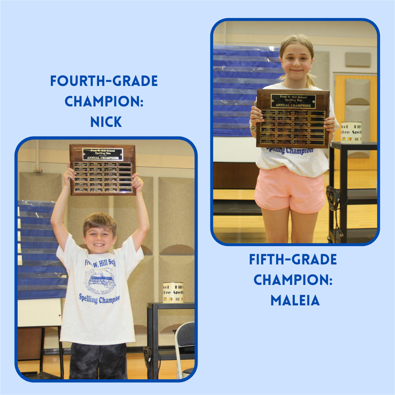 Hill School PTSA presents 19th Annual Spelling Bee