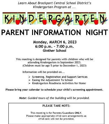  Info Night