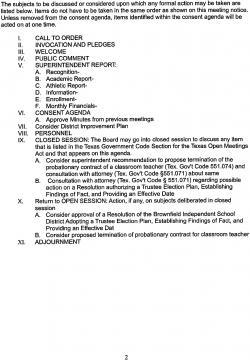 October 2025 Regular MEeting