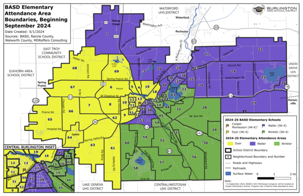 boundary map by parcel 2023