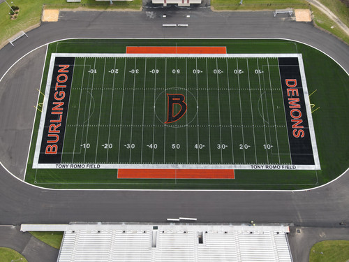 Tony Romo Field by drone