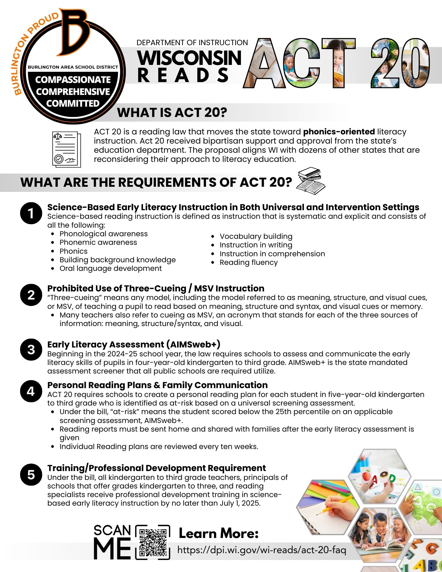 Early Literacy & ACT 20