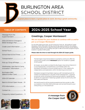 Cooper Montessori School Guide