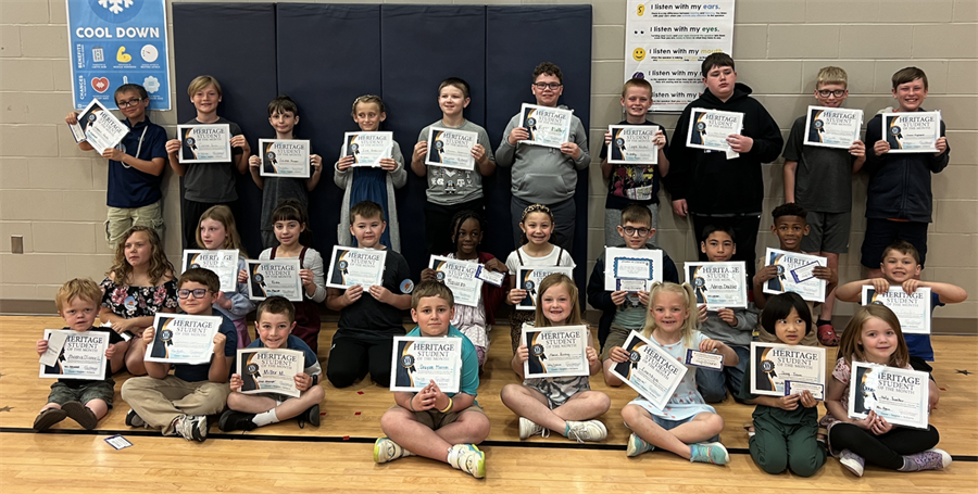 group of students posing for picture