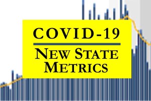 COVID 19 New State Metrics logo