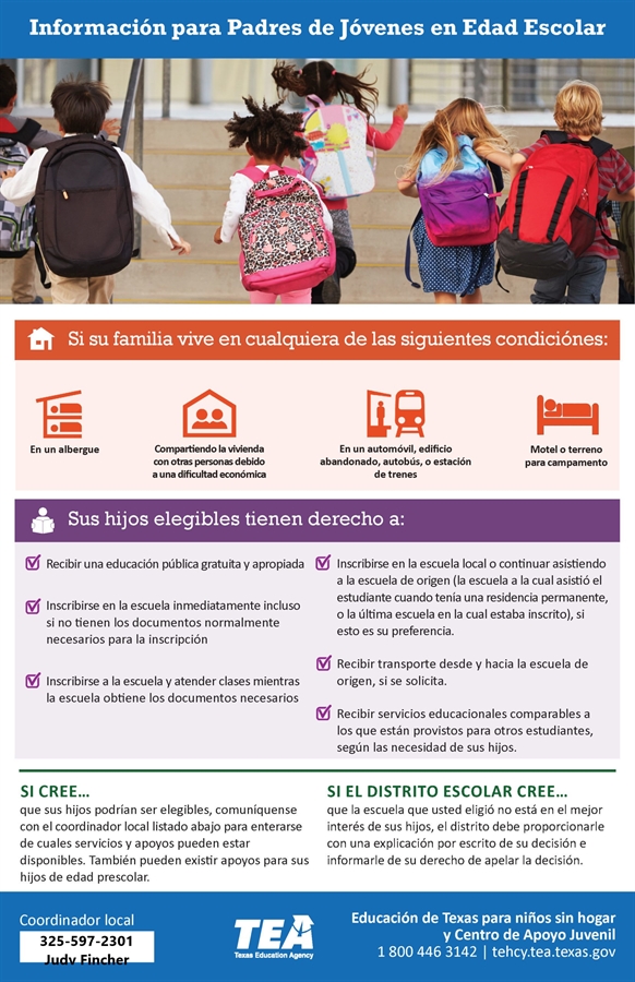 Homeless info Spanish