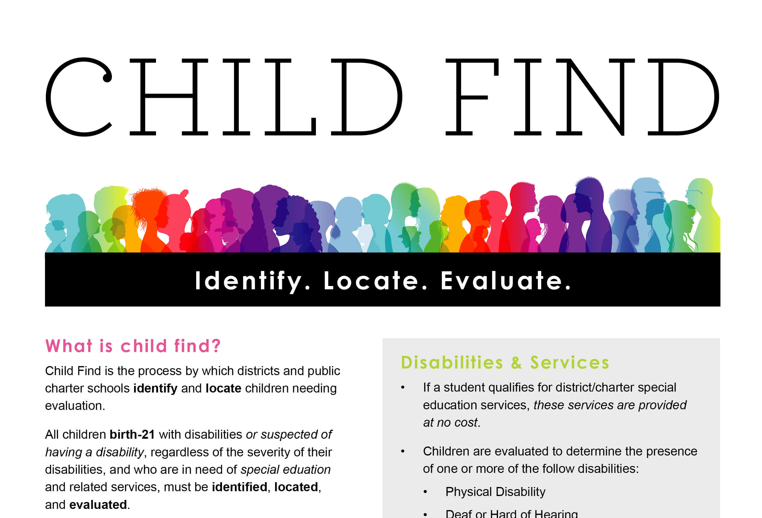 Child Find - English