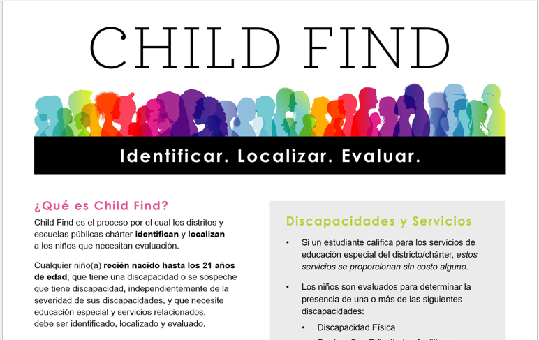 Child Find - Spanish