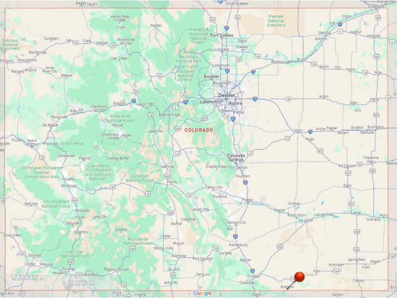 Branson Colorado Map