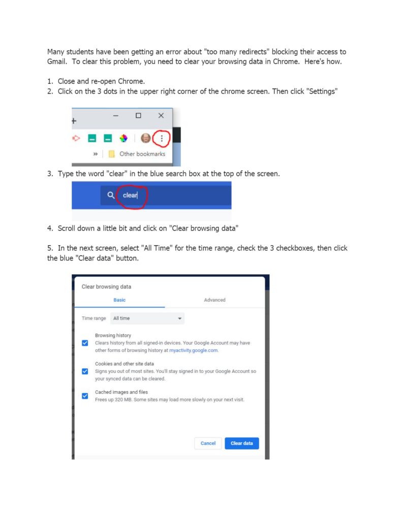 Branson School Online Tech Troubleshooting Guide