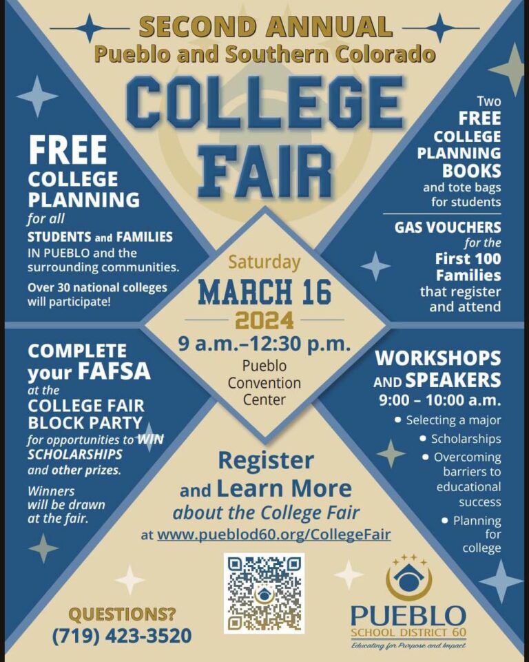 Branson School Online College Fair Flyer