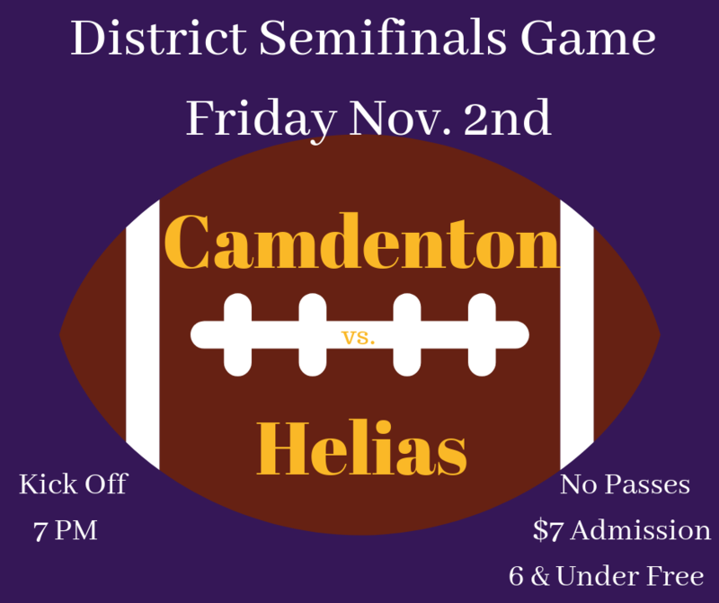 District Semifinal Football  Game