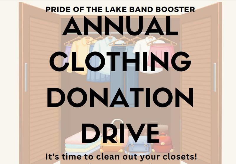 Band Booster - Clothing Donation Drive