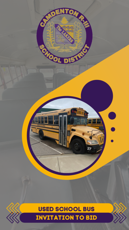 Used School Bus Bid