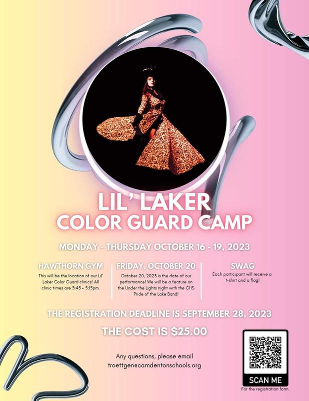 Lil' Laker Color Guard Camp - October 16th-19th Featured Photo