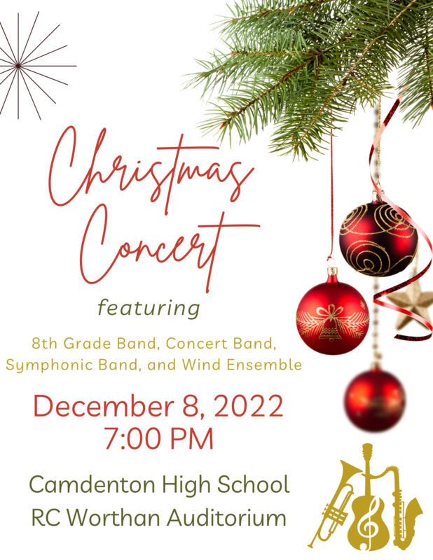 Christmas Band Concert - 8th Grade & High School