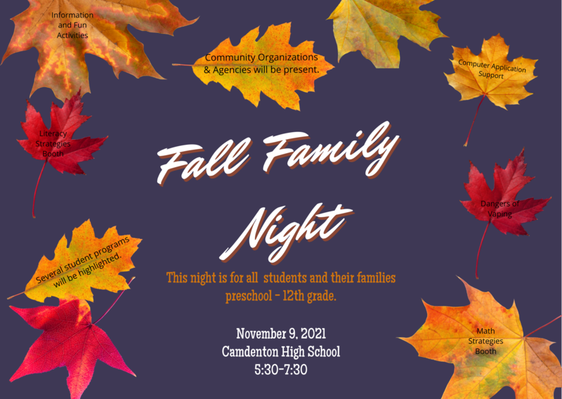 Fall Family Night