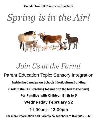 Parents as Teachers - Join us at the farm